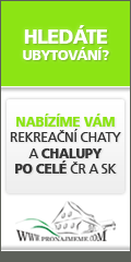 Pronájem rekreační chaty, chalupy. Ubytování v penzionech, apartmánech. Ideální dovolena v ČR a SK